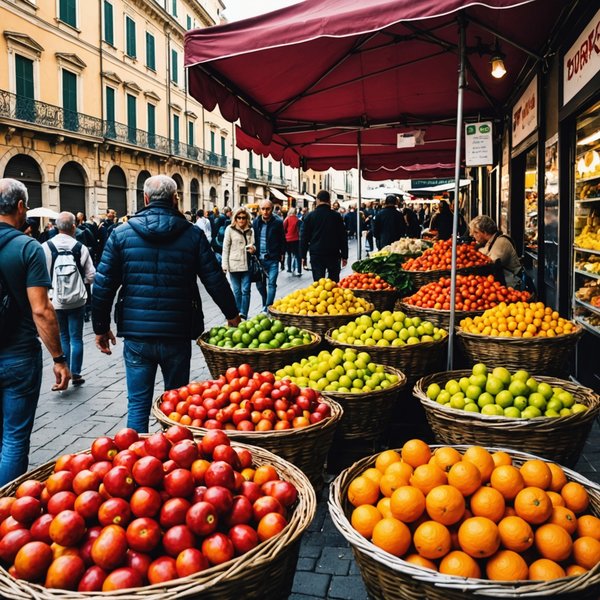 Comment découvrir les marchés de rue en Italie sans se ruiner?