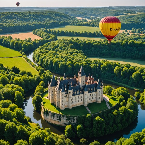 Quels conseils pour organiser des vacances en Dordogne avec des visites de châteaux et des randonnées en montgolfière?